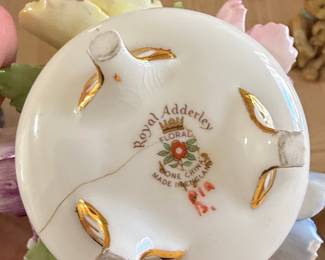 Royal Adderley Floral Bone China Figurine