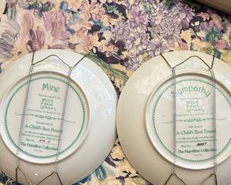 Bessie Pease Gutmann A Child's Best Friend Collector Plates