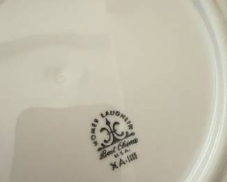 Homer Laughlin Best China Plate
