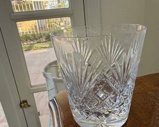 Waterford Crystal Lismore Waste Basket or Large Vase