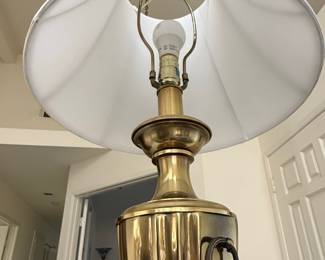 Neoclassical Style Brass Urn Table Lamp, Possibly Stiffel or Chapman Style