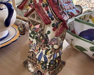 Blue Sky Clayworks "Honey Bee Fresh Flower Shop" Candle House