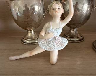 Vintage Lefton Ballerina Figurine
