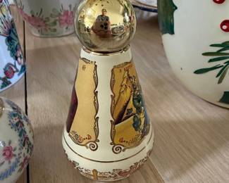 Byzantine Icon Ceramic Holy Water Bottle