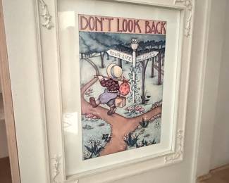 Marjolein Bastin 'Don't Look Back' Framed Print