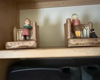 Mabel Lucie Attwell 'Make A Wish' Bookends
