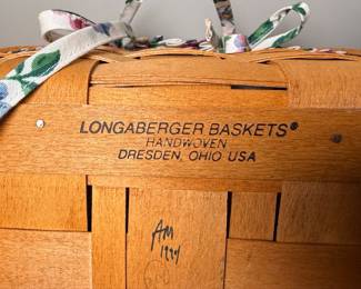 1994 Longaberger Baskets with Liners