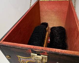 Vintage 5 Cent Shoe Shine Box Style