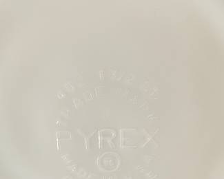 Vintage Pyrex 402 Rainbow Stripe Mixing Bowl