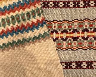 Scandinavian Style Woven Wool Runners