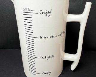 Räder Design Style Ceramic Measuring Pitcher