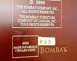 Bombay Company Rotating Wine Bottle Stand