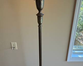Art Deco Style Torchiere Floor Lamp