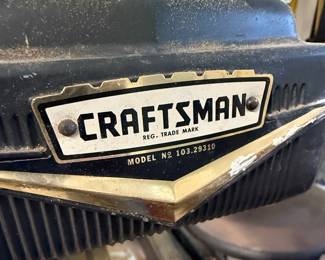Craftsman 103.29310 Radial Arm Saw & Dremel Scroll
