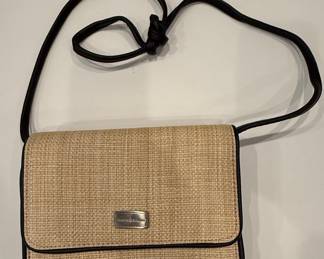 Frankie & Johnnie Woven Crossbody Bag