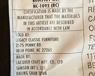 Legacy Classic Furniture Dining Set