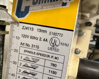 Cummins Pro 3115 5-Speed Bench Drill Press