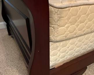Full-Size Louis Philippe Style Sleigh Bed