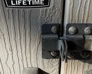 Lifetime Vertical Resin Storage Shed