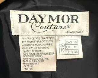 Daymor Couture Beaded Evening Gown and Bolero