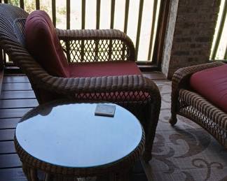 Resin Wicker Patio Set