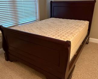 Full-Size Louis Philippe Style Sleigh Bed