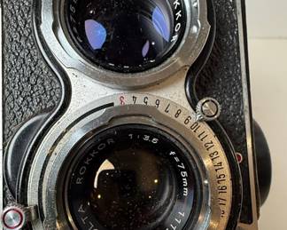 Minolta Autocord CdS TLR Film Camera