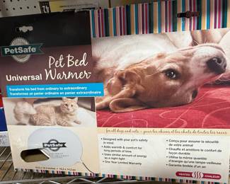 PetSafe Heated Pet Bed and Accessories Lot