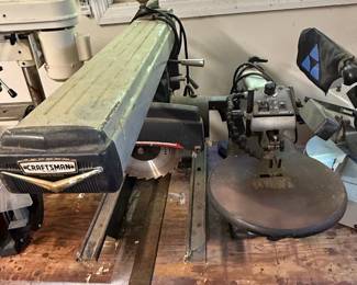 Craftsman 103.29310 Radial Arm Saw & Dremel Scroll