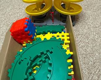 Fisher-Price Roll-a-Rounds Spiral Tower Playset