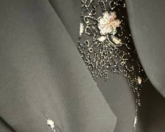 Daymor Couture Beaded Evening Gown and Bolero