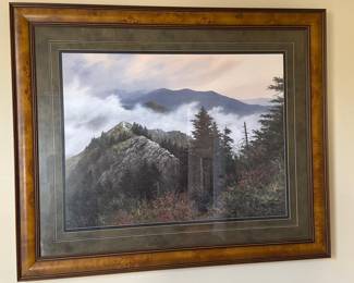 Robert A. Tino Will of the Wind Signed Lithograph