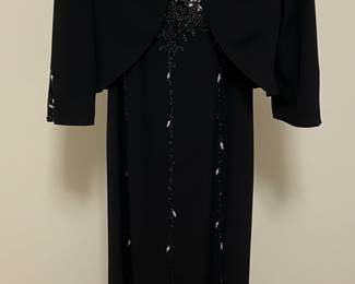 Daymor Couture Beaded Evening Gown and Bolero