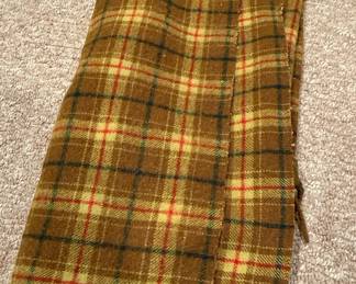 Tartan Plaid Wool Throw Blanket