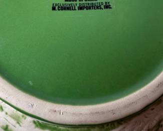 John Deere Large Raised-Relief Stoneware Bowl