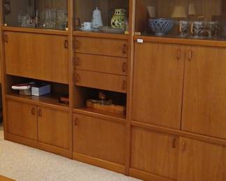 Danish Teak Modular Wall Unit