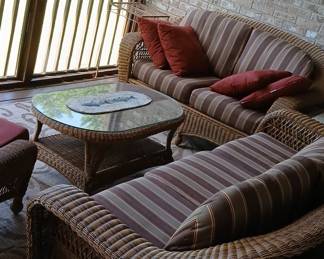 Resin Wicker Patio Set