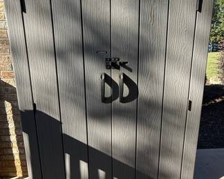 Lifetime Vertical Resin Storage Shed