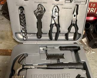 Ironworks 10-Piece Tool Set in Molded Case