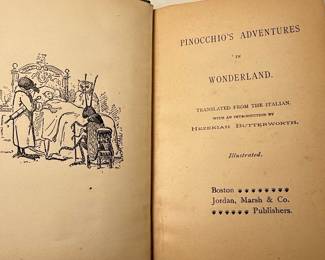 1898 Pinocchio's Adventures in Wonderland