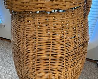 Woven Rattan Laundry Hamper Style
