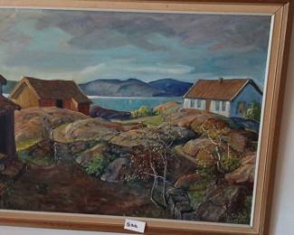 Bj. Södal Landscape Oil Paintings