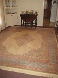 large machine made Kerman rug