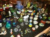 large collection of small boxes