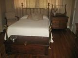 Brass bed