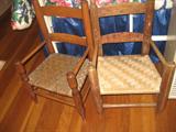 several children's chairs