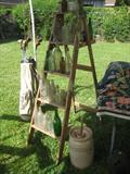 antique  bottles
churns and old jugs