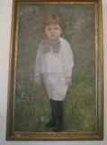 antique portrait painting