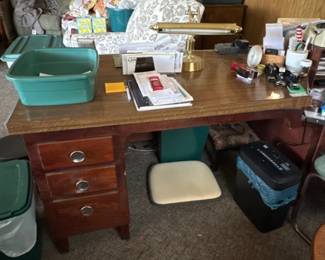 Mid-Century Modern Executive Desk