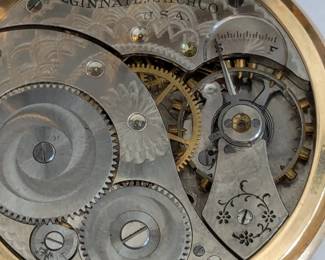 Elgin National Watch Co. movement, serial 15375849
